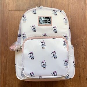 Loungefly Minnie Satin Mini Backpack